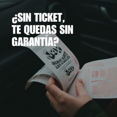 ¿Qué ocurre con la garantía si pierdes el ticket de&nbsp;compra?